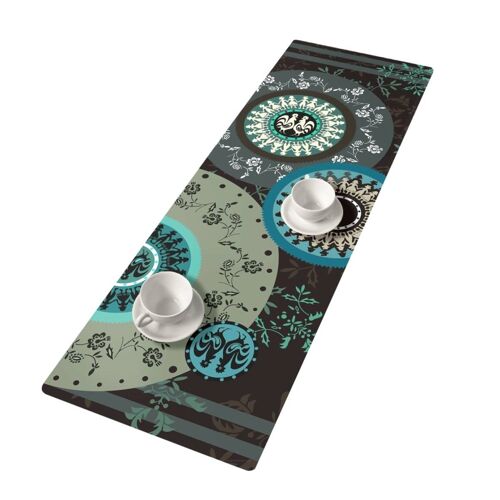 Runner da Tavola Hoops In Feltro Bertoni 33 x 95 cm.