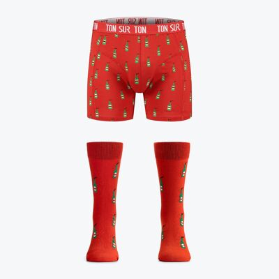 Chaussettes & Boxers Bière - Bio