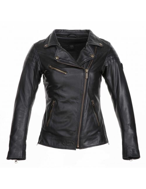 Blouson en cuir style perfecto DELTA