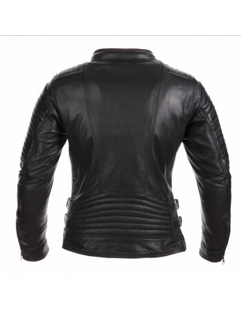 Blouson en cuir épaules matelassées LEGACY 2