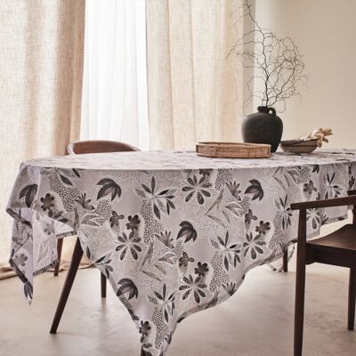 Bâchette tablecloth - Fujiyama white RECT 160x250