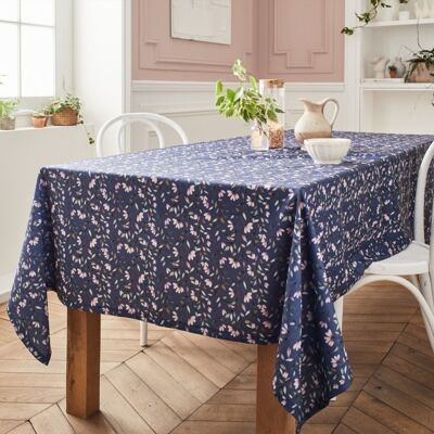 Bâchette tablecloth - Joséphine Navy RECT 160x250