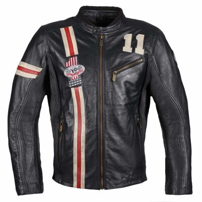 Genuine Leather Motorcycle Jacket GARAGE