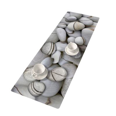 Runner Stones In Feltro Bertoni 33 x 95 cm.