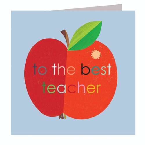WO06 To The Best Teacher Card