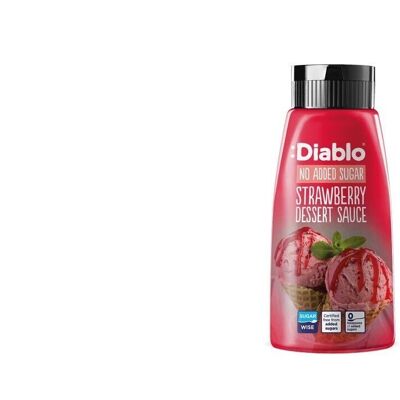 :Diablo No Added Suagr Strawbeery Dessert Sauces 290ml