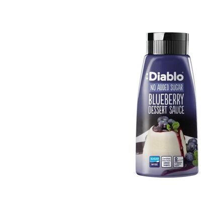 :Diablo Blaubeer-Dessertsaucen ohne Zuckerzusatz 290ml