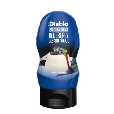 :Diablo No Added Sugar Blueberry Dessert Sauces 290ml