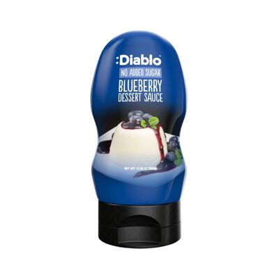 :Diablo Salsas Postre Arándanos Sin Azúcar Añadido 290ml