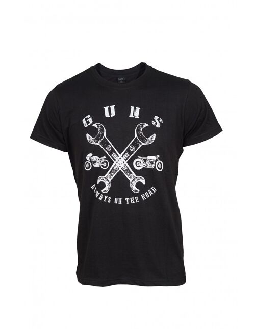 T-Shirt en coton SPEED- BLACK