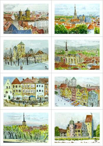 Jeu de cartes de voeux Osnabrück