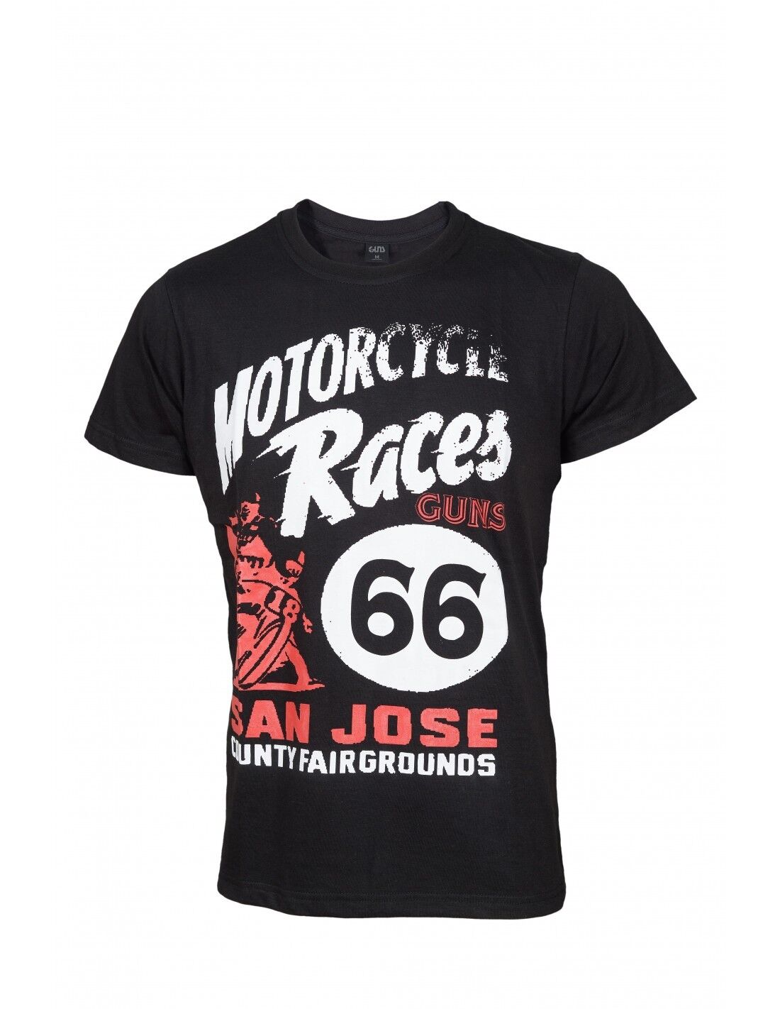 T-shirt CALI in cotone - NERA