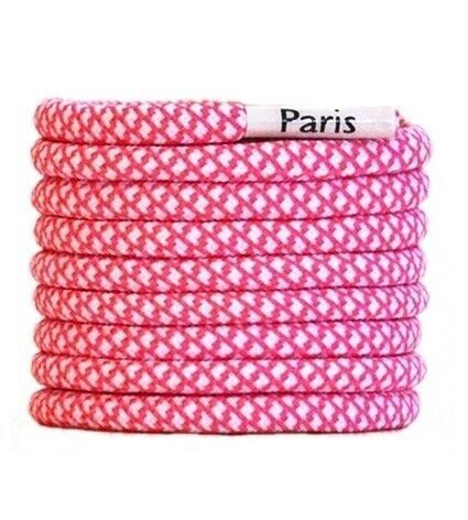 Lacci rosa e bianchi