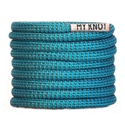 Cordones azul cobre