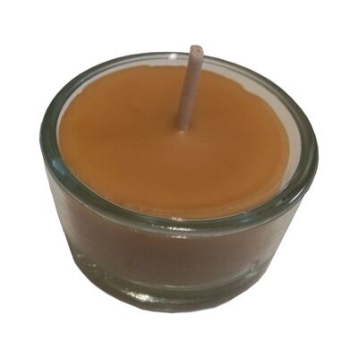 Tealight candle 100% organic beeswax