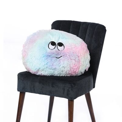 buddyFLAUSCHN arcobaleno pastello (arcobaleno) | 50 cm| Peluche cuscino morbido