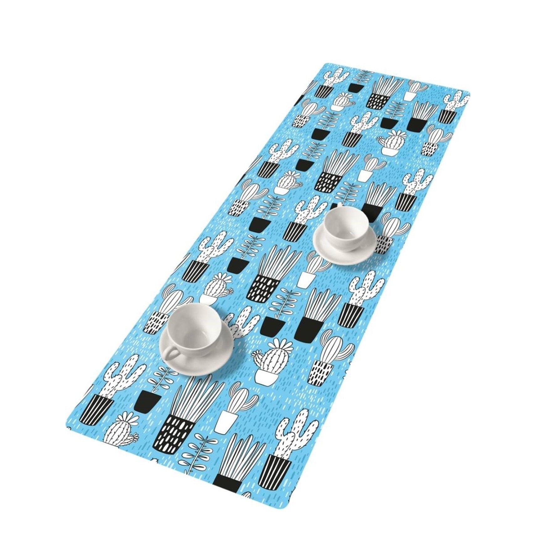 Saftiger Läufer da Tavola In Feltro Bertoni 33 x 95 cm.