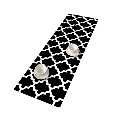 Marocco Night Table Runner En Feutre Bertoni 33 x 95 cm.