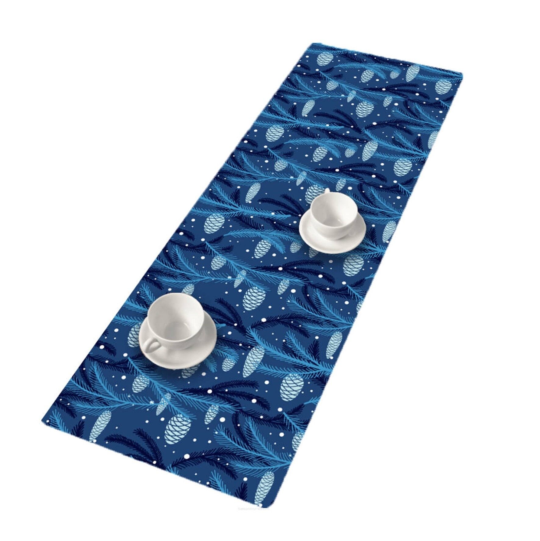 Cono Runner da Tavola Natalizio In Feltro Bertoni 33 x 95 cm.