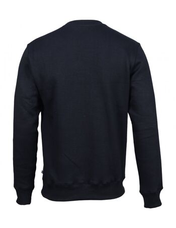 Sweatshirt crewneck en coton CLIFT- BLACK 3