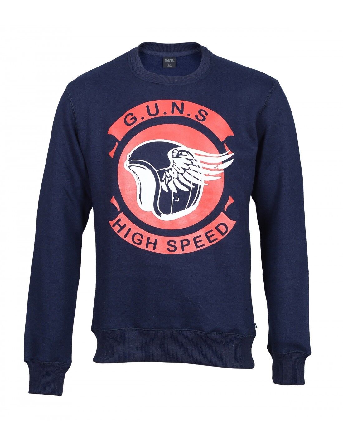 Felpa girocollo in cotone CLIFT - BLU