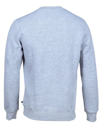 Sweatshirt crewneck en coton CLIFT- GREY 3