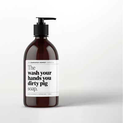 Le savon 'lavez-vous les mains sale cochon' - 300ml de savon pour les mains