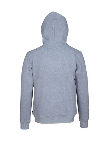 Hoodie avec capuche en coton ERAL - GREY 3