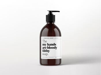 Le savon 'mes mains sont sanglantes' - 300ml de savon pour les mains