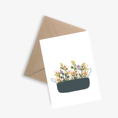 Simple Card/Poster - La Jardinière