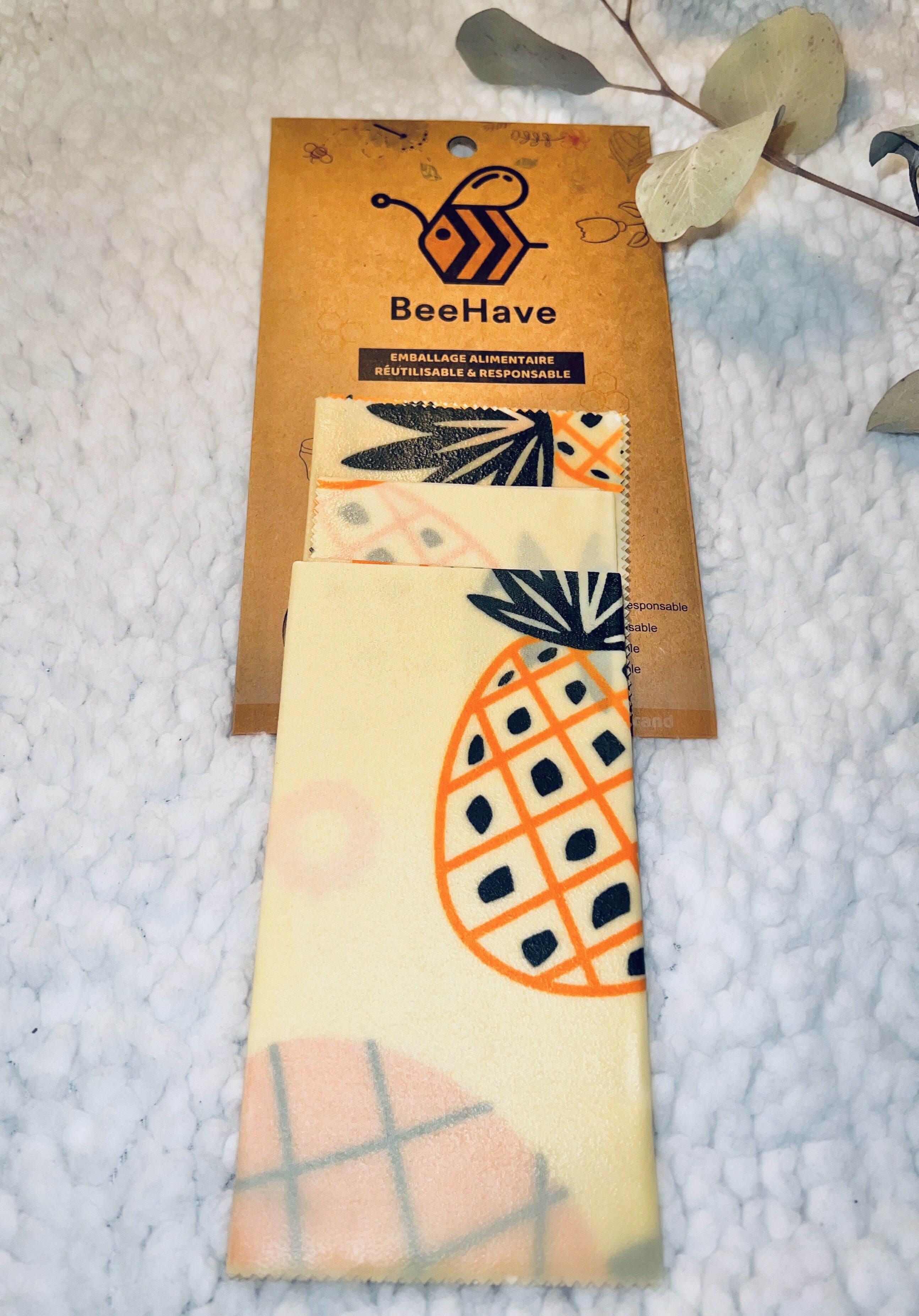 Bee Wrap Beehave - Ananas