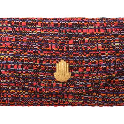 Sylvestre tweed clutch