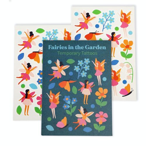 Temporary tattoos - Fairies in the Garden