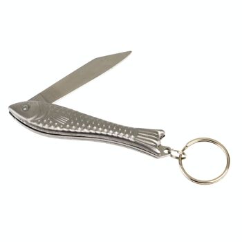 Porte-clés couteau de poche en forme de poisson - Spirit of Adventure 3