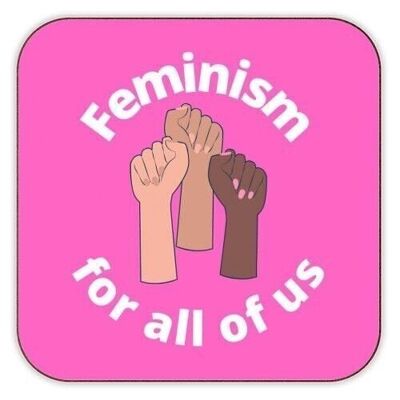 Coasters 'Feminism - Pink'