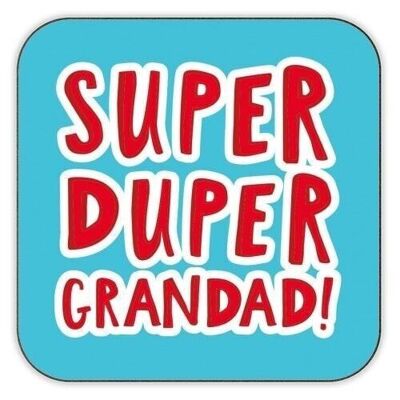 Sottobicchieri 'Super Duper Grandad'