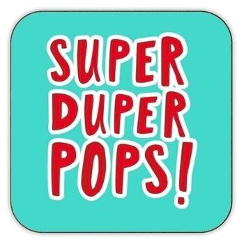 Dessous de verre 'Super Duper Pops' 1