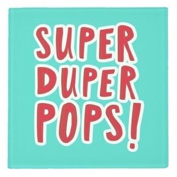Dessous de verre 'Super Duper Pops' 3