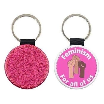 Porte-clés 'Féminisme - Rose' 3