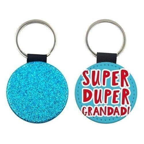 Keyrings 'Super Duper Grandad'