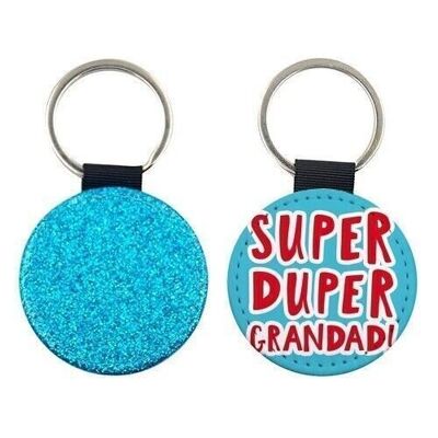 Llaveros 'Super Duper Grandad'