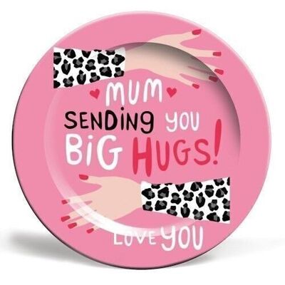 Plates 'MUM sending you big hugs! love y