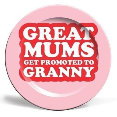 Plates 'Promoted to Granny'