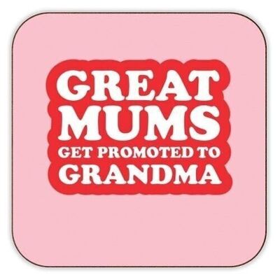 Sous-verres "Les mamans sont promues grand-mère"