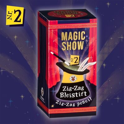 MAGIC SHOW TRICK 2 ZIG-ZAG PENCIL