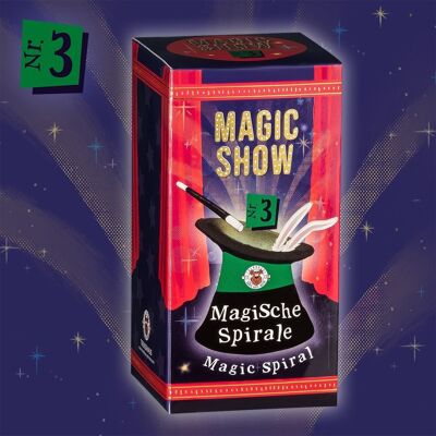 MAGIC SHOW TRUCCO 3 SPIRALE MAGICA