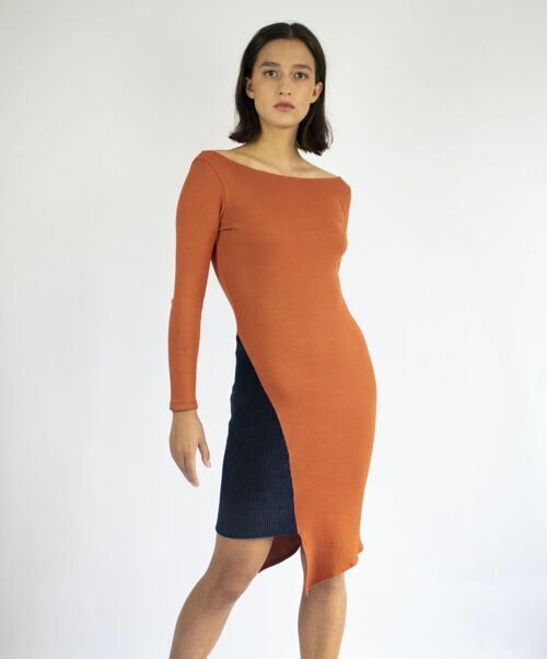 Orange Nana-Ji Dress