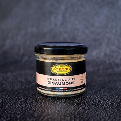 Rillettes con 2 Salmoni e Anice Stellato 42% - 90g