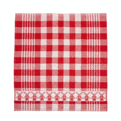 Windmill Red - Küchentuch-Set - 6-teilig - Twentse Damask