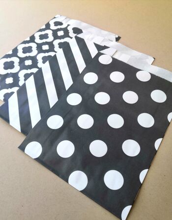 Candy Bag Dots Noir 2